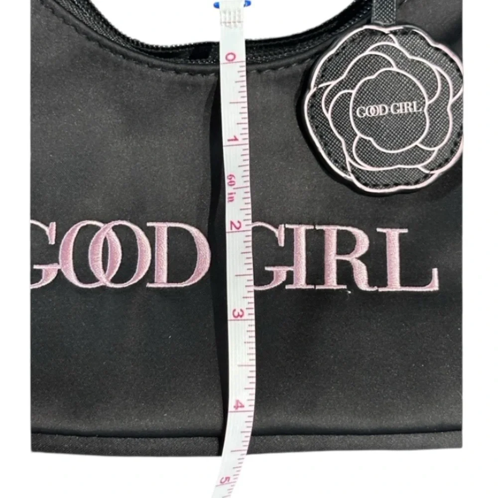 Carolina Herrera Good Girl Mini Purse Bag Black Pink - Picture 3 of 6